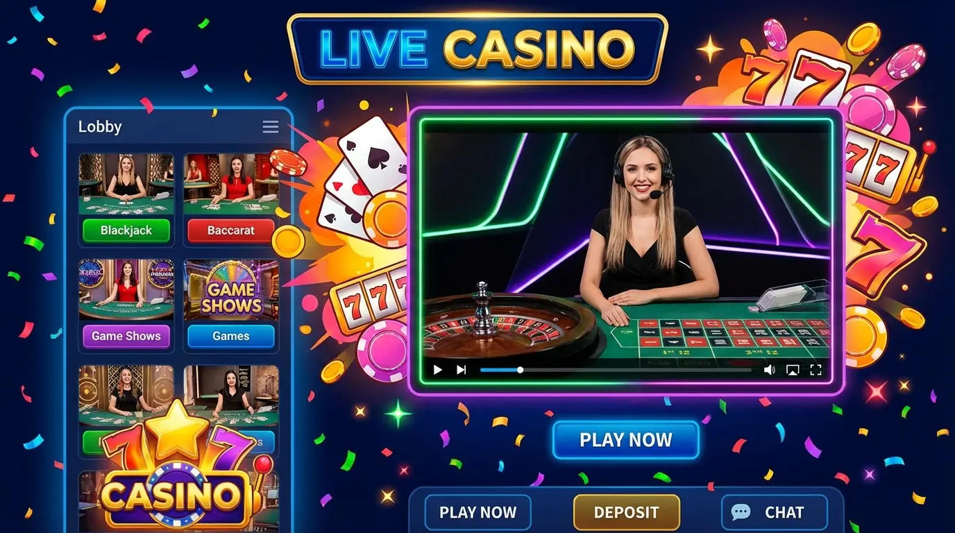 Classic live casino games